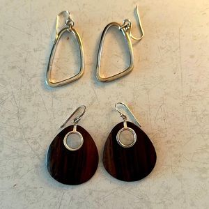 Silpada earrings like new.